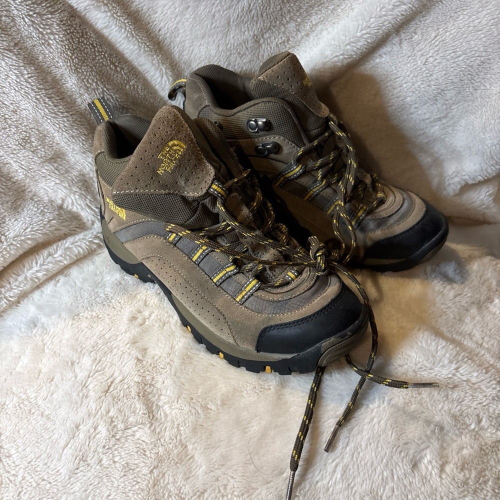 The North Face Brown Hiking boots shoes